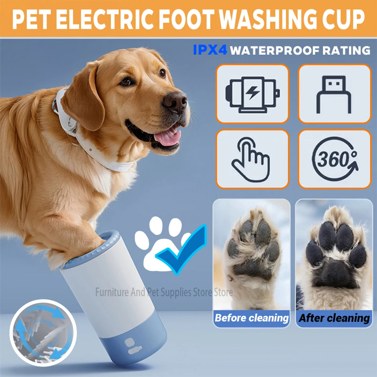 Electric Paw Cleaner