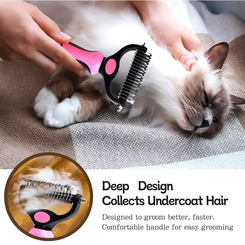 Self-Cleaning Pet Brush