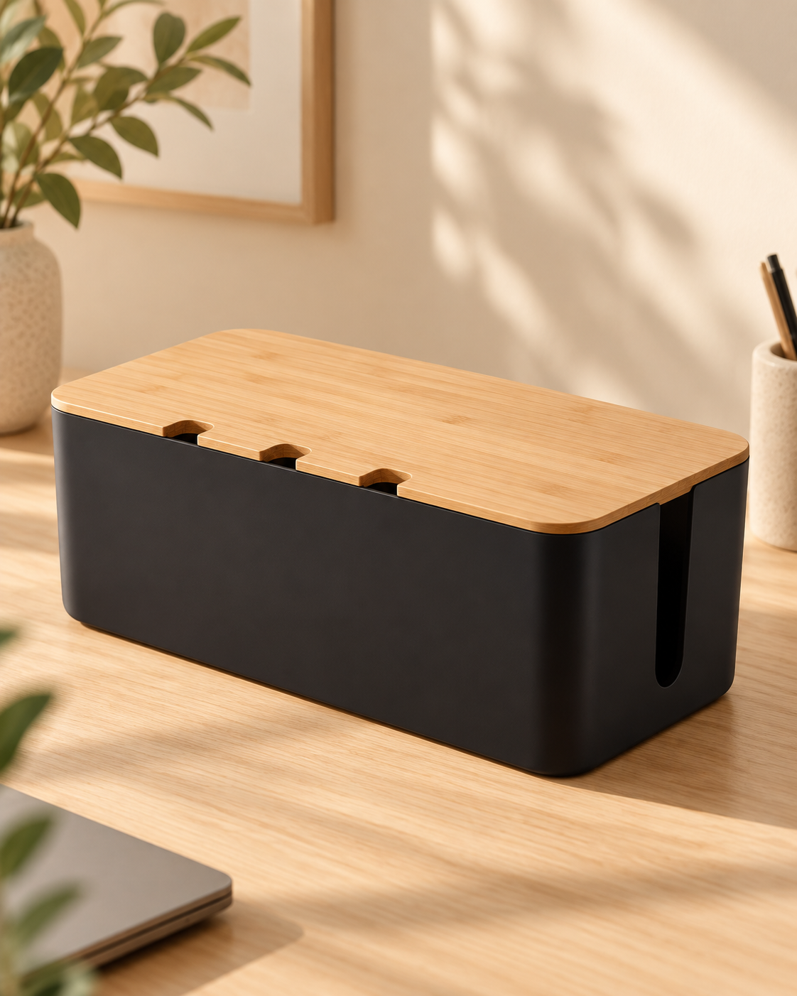 LIVORA Cable Management Box - Black
