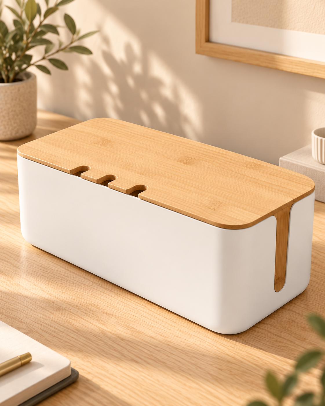 LIVORA Cable Management Box - White M