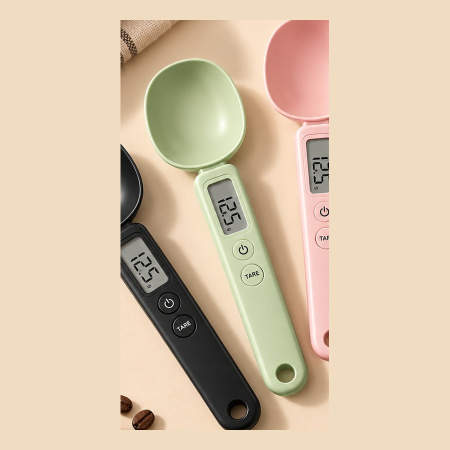 LIVORA Digital Measuring Spoon - Light Green