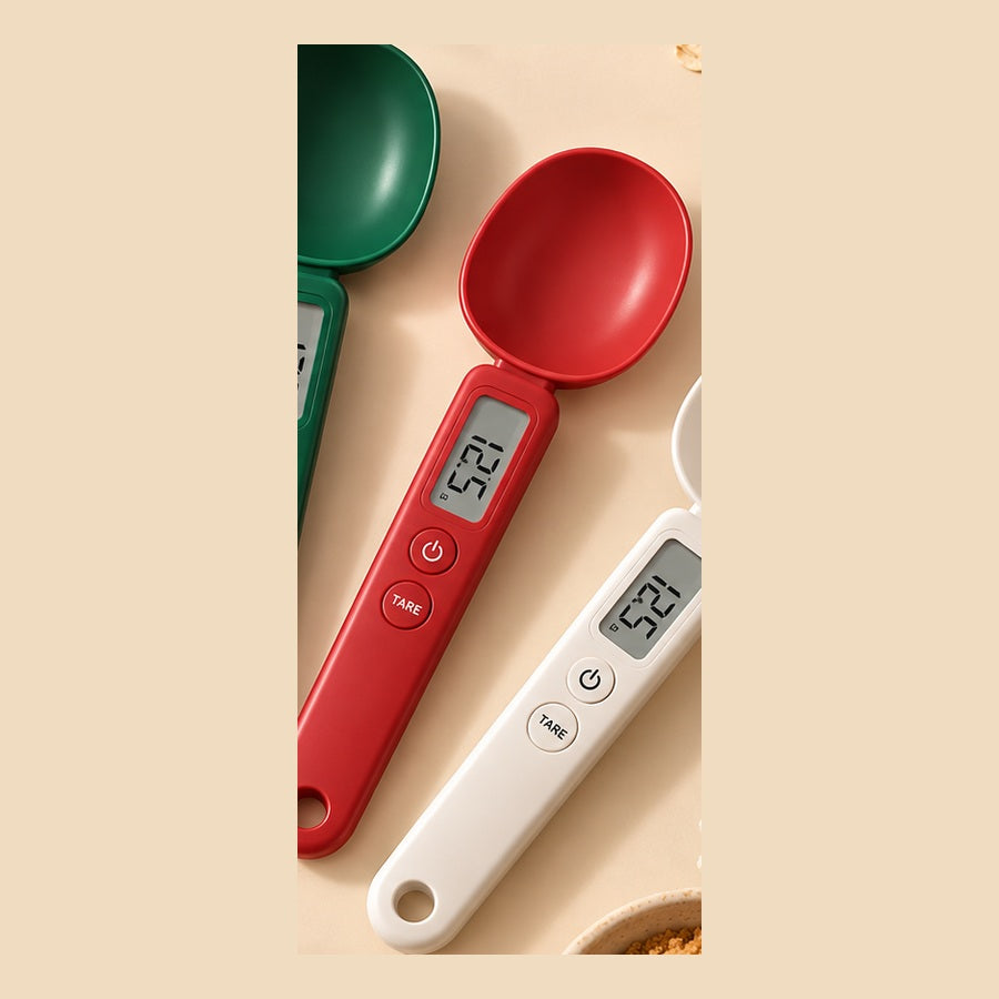 LIVORA Digital Measuring Spoon - Red
