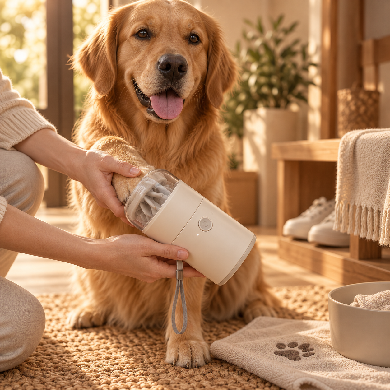 LIVORA Electric Paw Cleaner